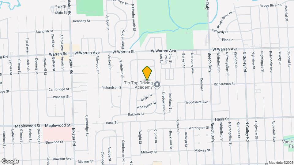 6900 Crestwood St Map and Location Details