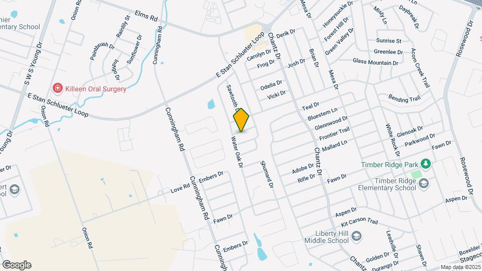 3806 Lone Oak Dr Map and Location Details