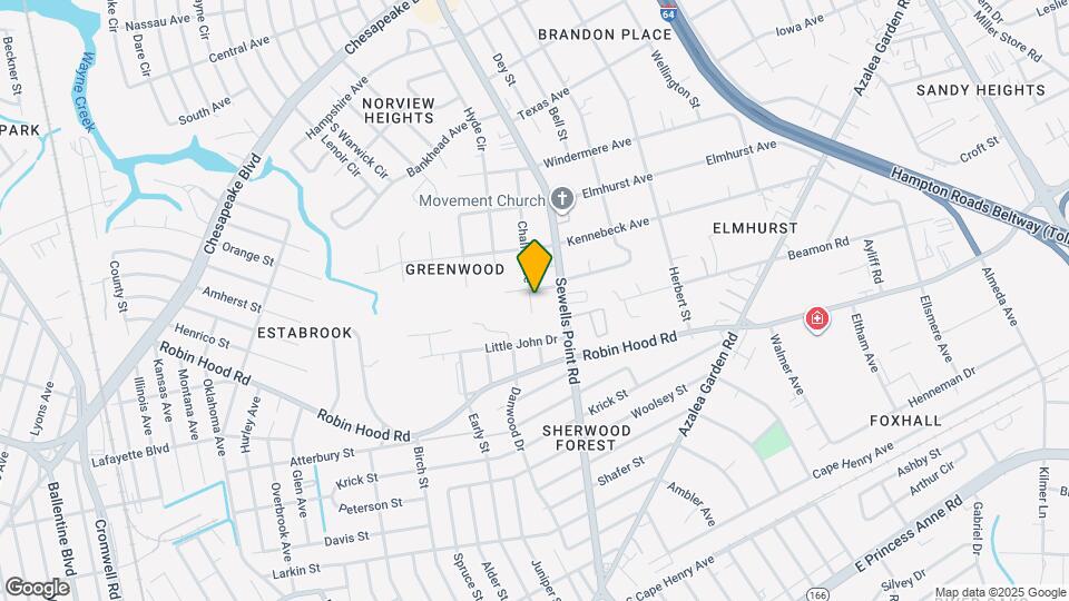 3110 Chalfin Ave Map and Location Details