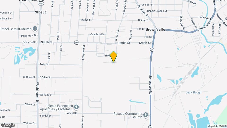 101 Oakdale St Map and Location Details