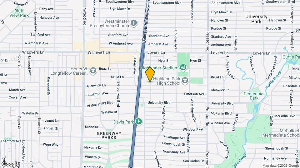 4508 Glenwick Ln Map and Location Details