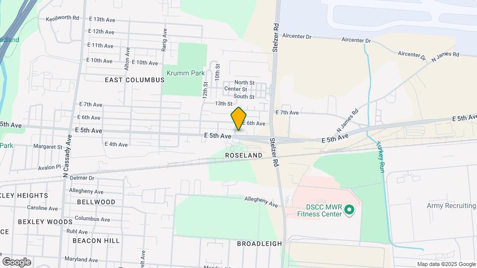 3244 E 5th Ave Map and Location Details