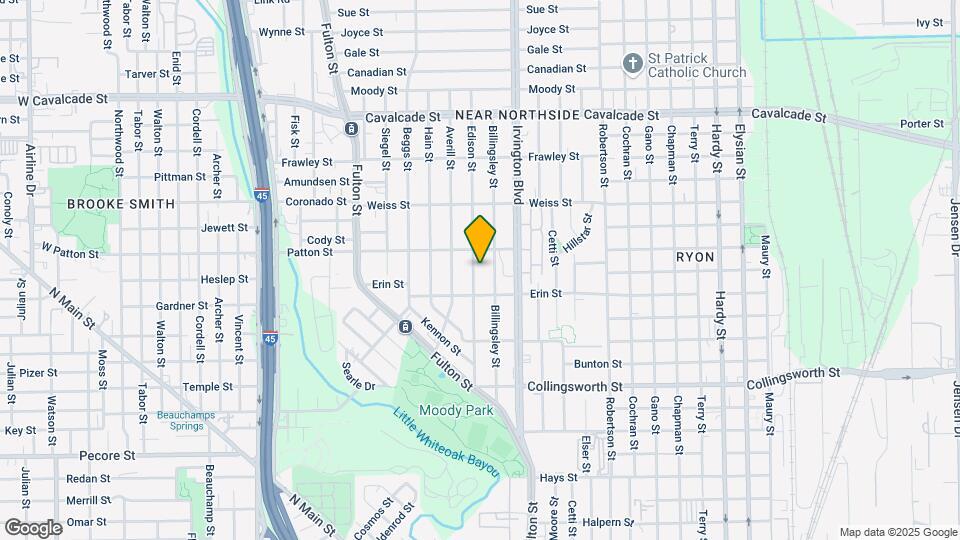 4102 Edison St Map and Location Details