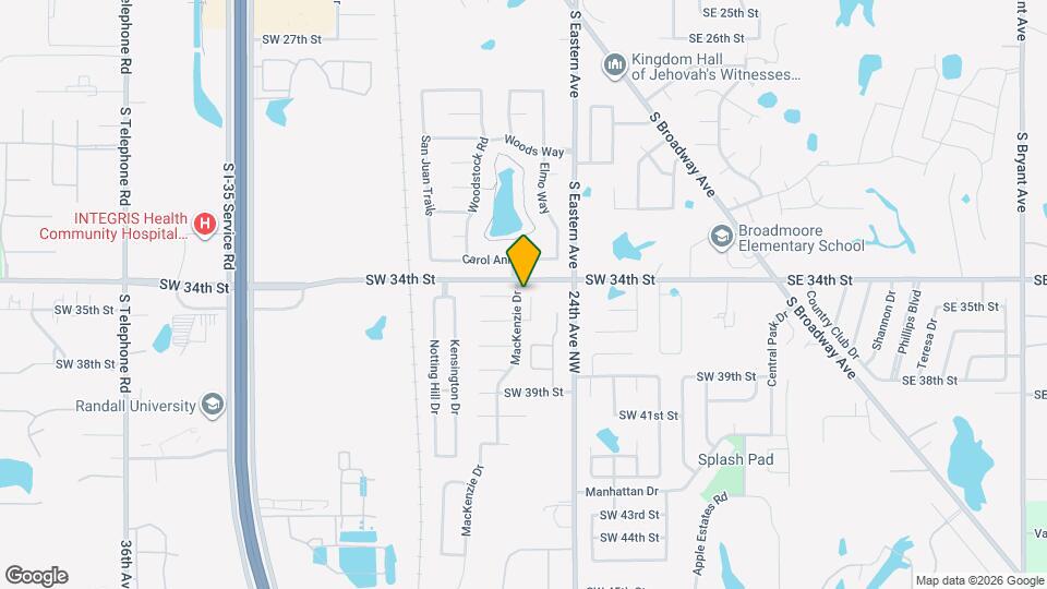 3507 Brittany Ct Map and Location Details