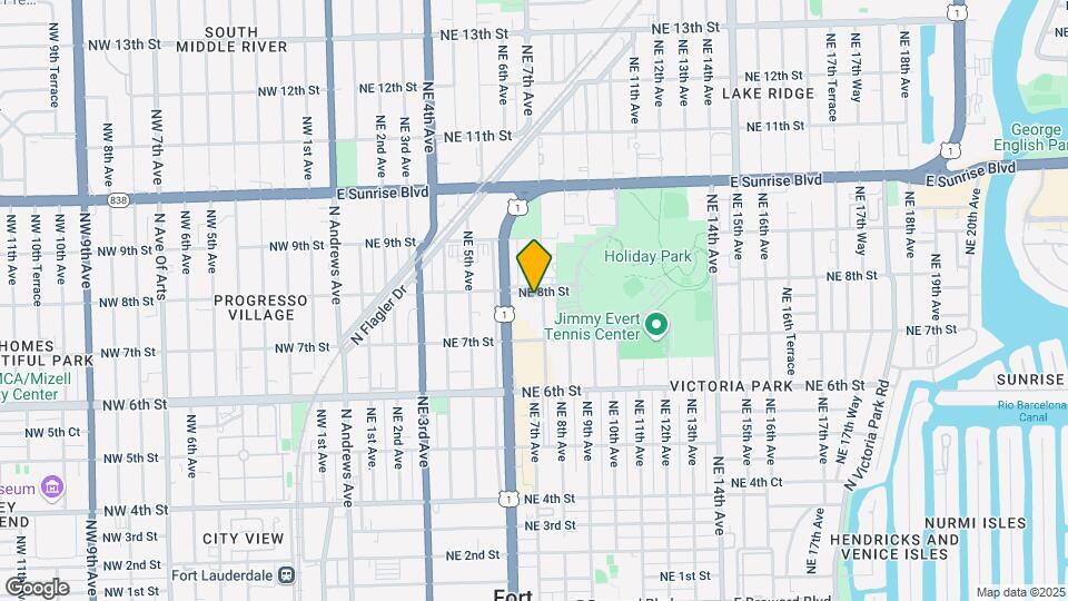 737 NE 7th Ave Mapa y Detalles de la Ubicación