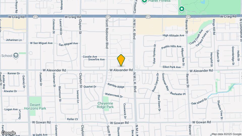 1625 Sandglass Ave Map and Location Details