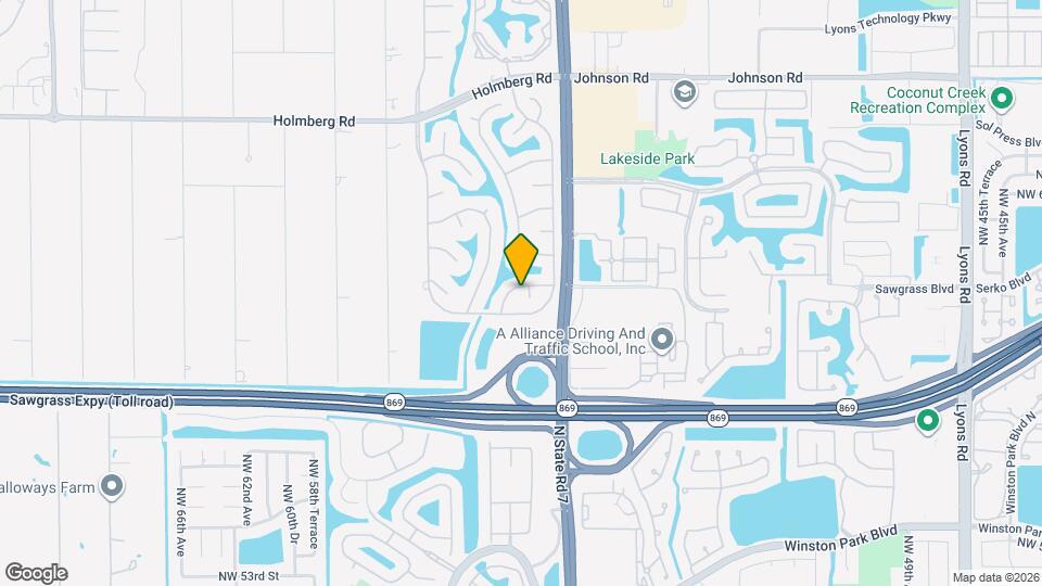 5820 NW 60th St Mapa y Detalles de la Ubicación