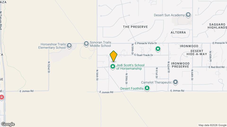 5740 E Red Bird Rd Mapa y Detalles de la Ubicación