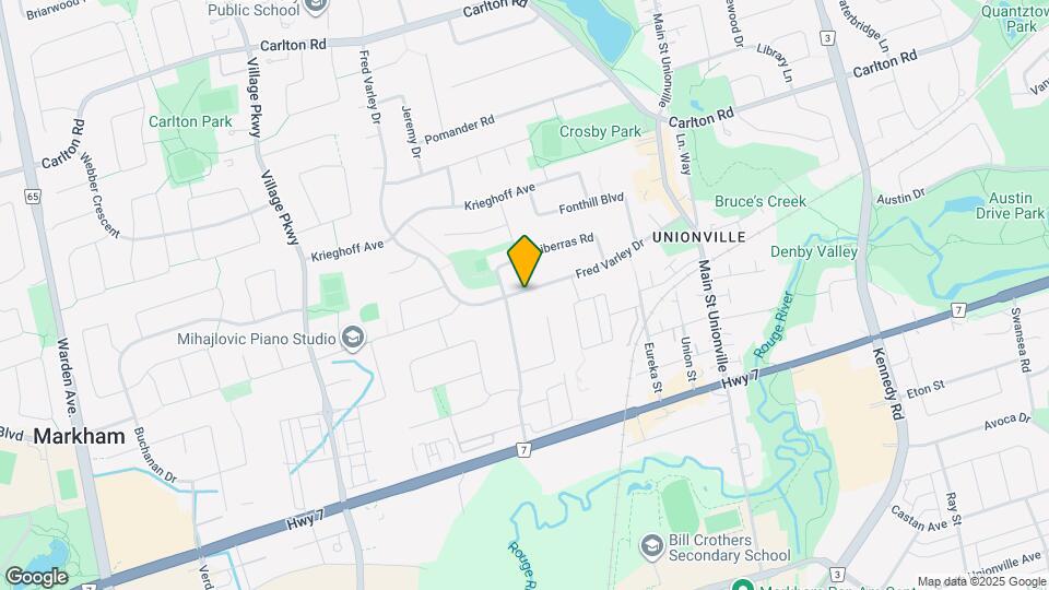 78 Fred Varley Dr Map and Location Details