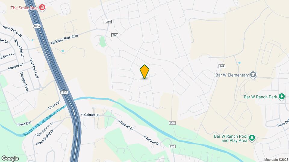 232 Brady Creek Wy Map and Location Details