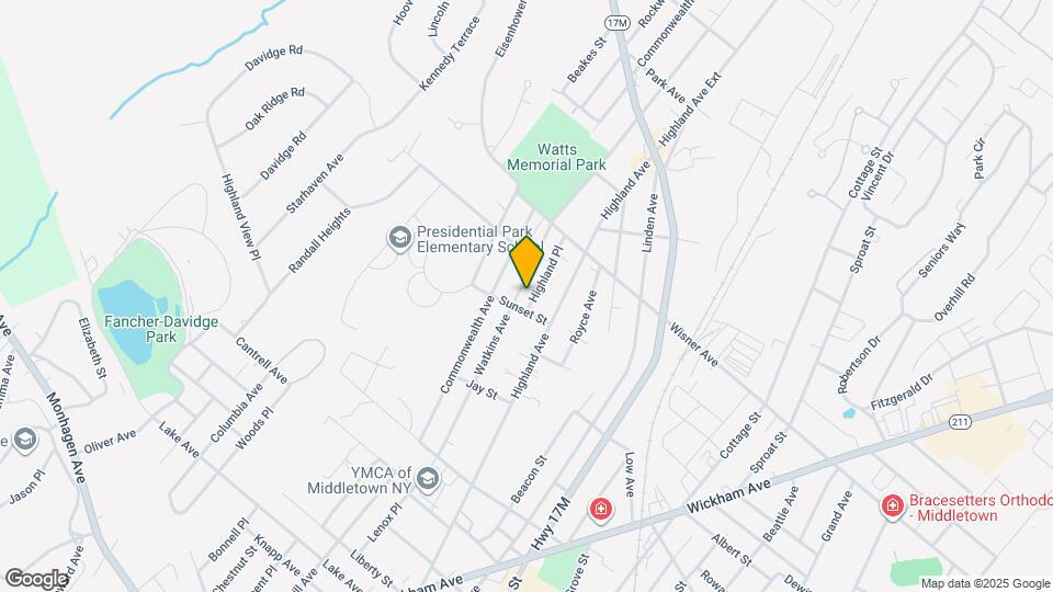 73 Watkins Ave Map and Location Details