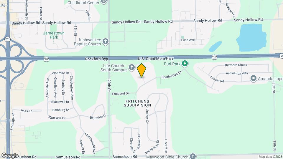 4427 Box Elder Ln Map and Location Details