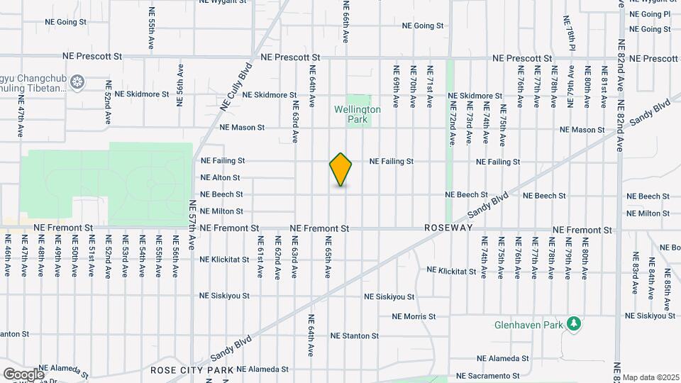 3705 NE 66th Ave Map and Location Details