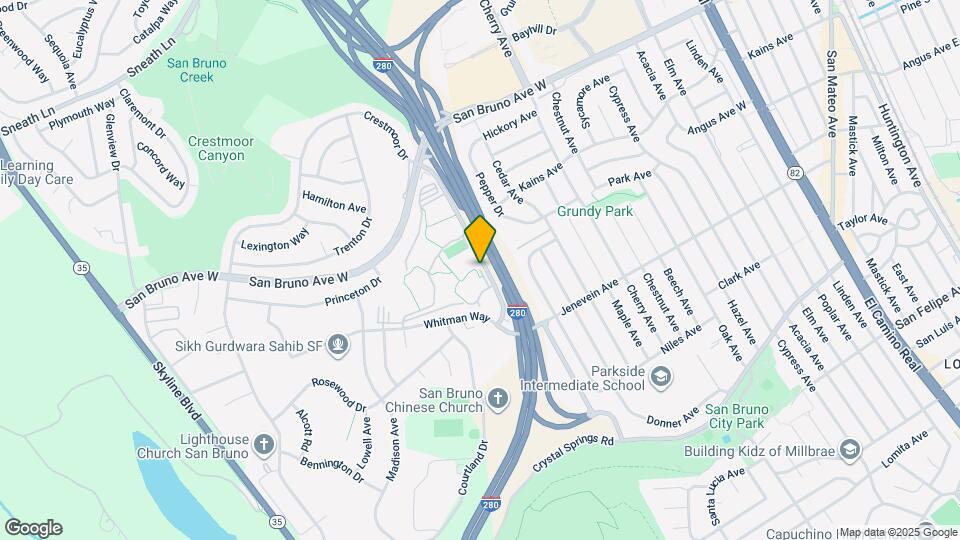 3110 Shelter Creek Ln Map and Location Details