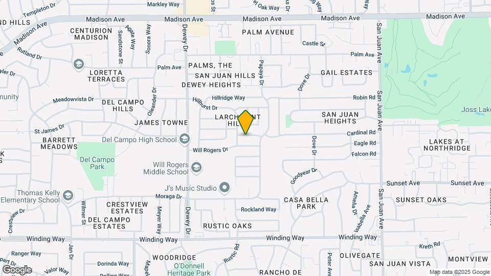 6808 Ashfield Way Map and Location Details