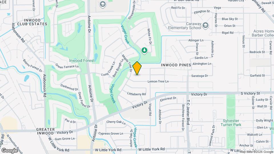 4311 Saratoga Dr Mapa y Detalles de la Ubicación
