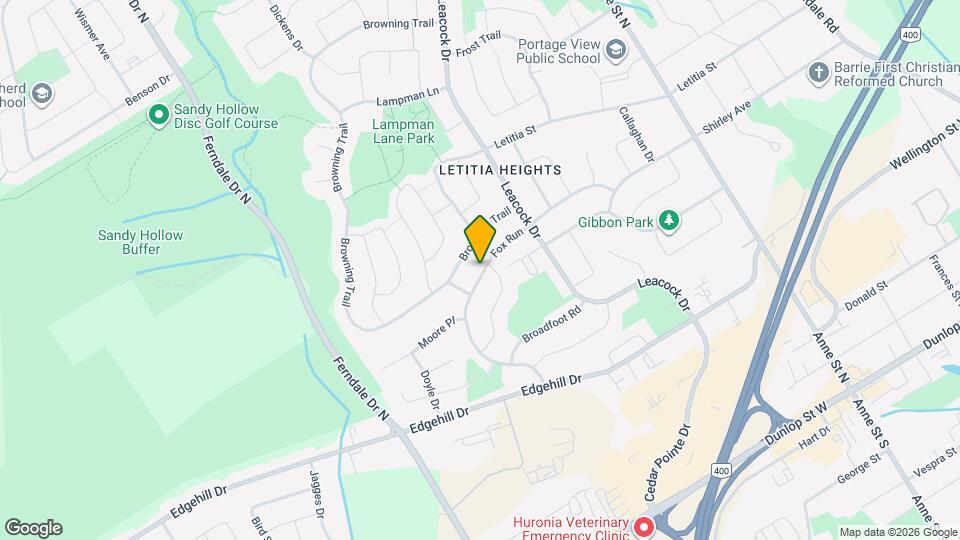 88 Fox Run Map and Location Details