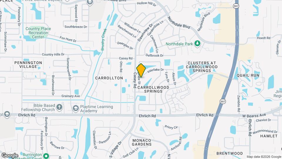 15109 Springview St Map and Location Details
