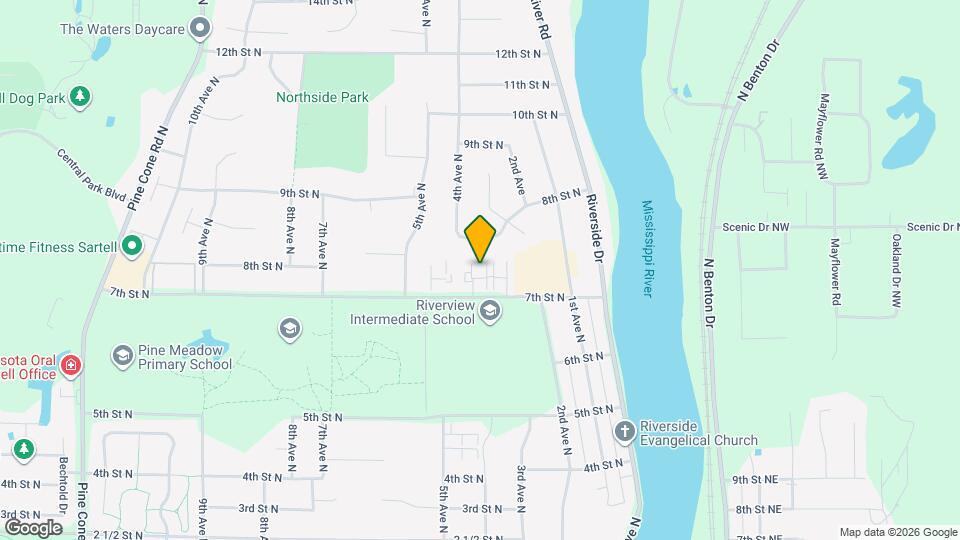 313 7th St N Map and Location Details