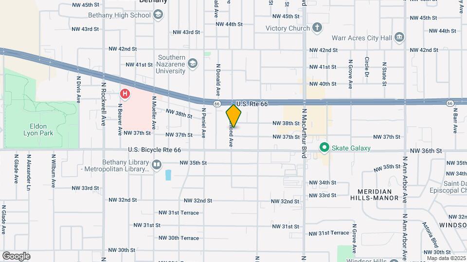 3804 N Redmond Ave Map and Location Details