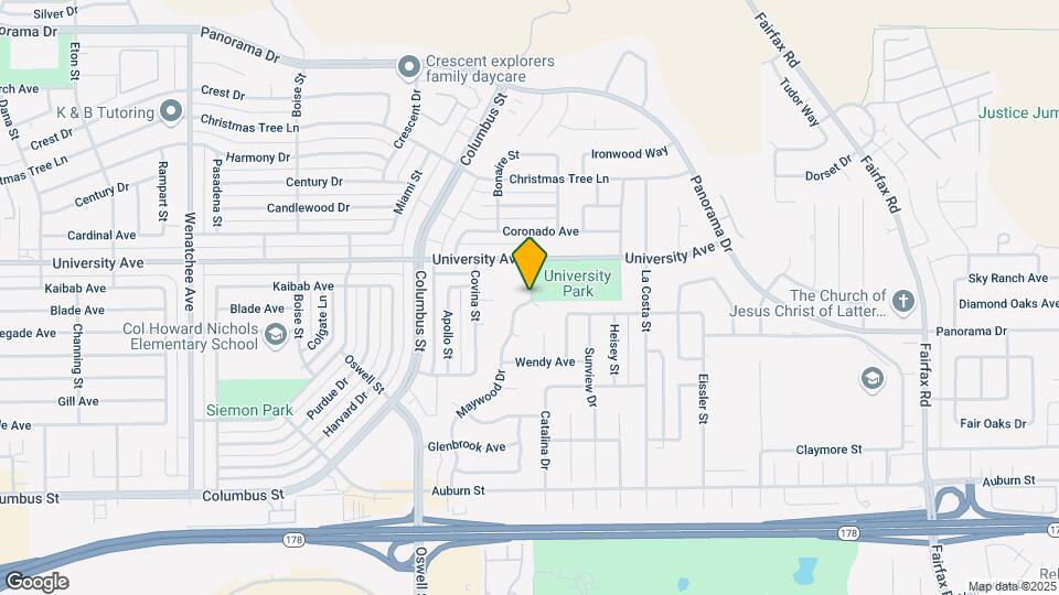 2323 Easthills Dr, Unit 65 Map and Location Details