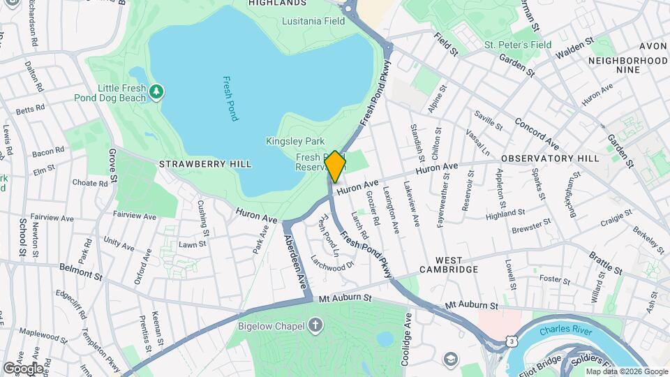 113 Fresh Pond Pkwy Map and Location Details