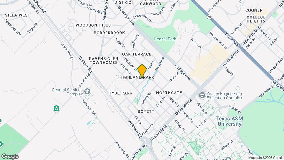 500 Foch St, Unit 16 Map and Location Details