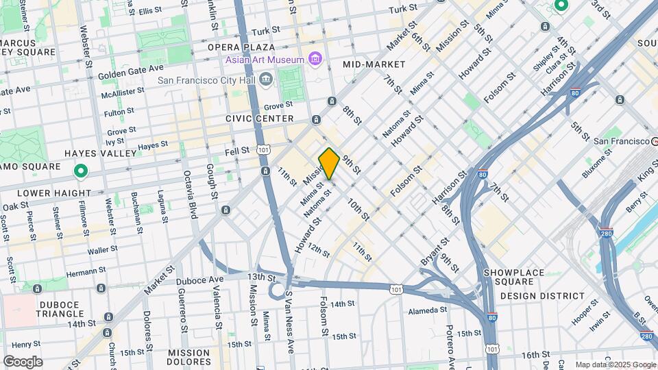 154 10th St Map and Location Details