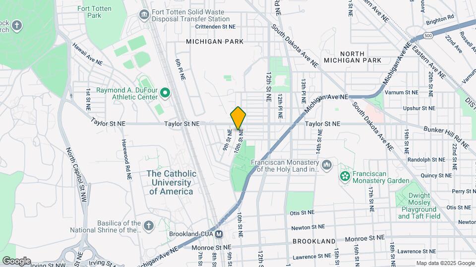 4106 10th St NE Map and Location Details