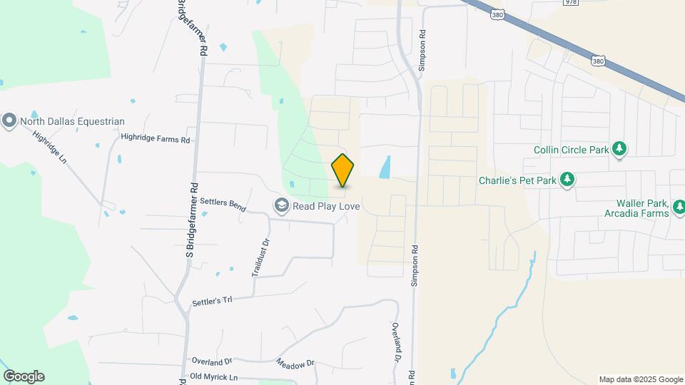 602 Midnight Oak Dr Map and Location Details