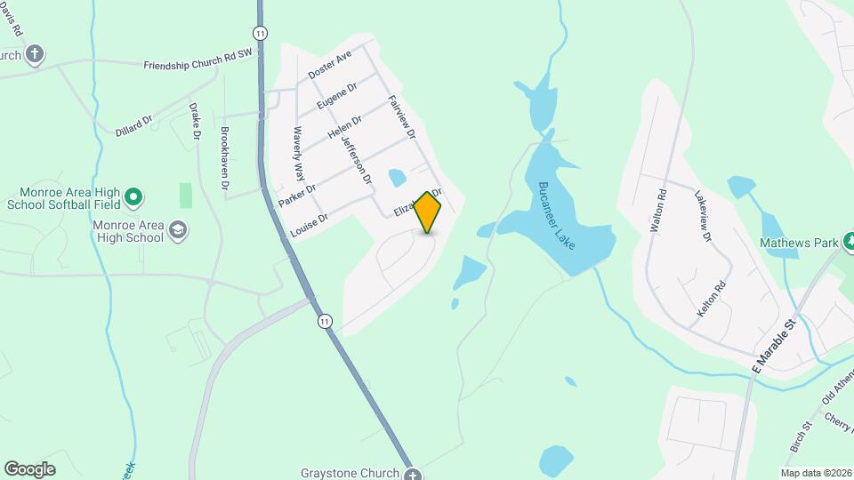 233 Tanglewood Dr Map and Location Details