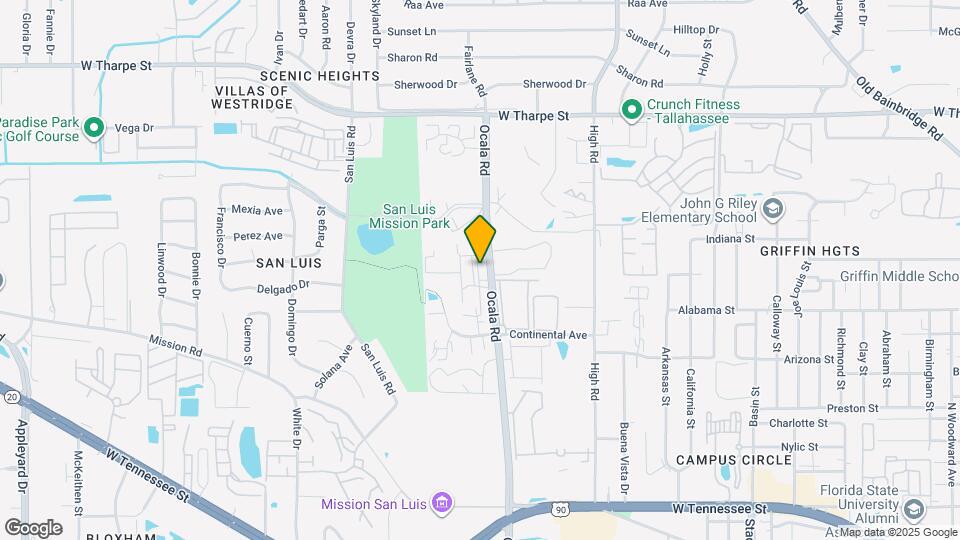 1348 Ocala Rd Map and Location Details