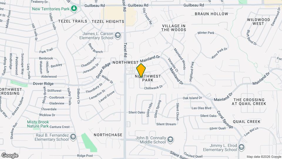 7322 Park W Dr Map and Location Details