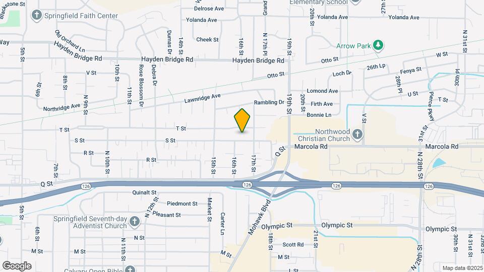 1638 S St Map and Location Details
