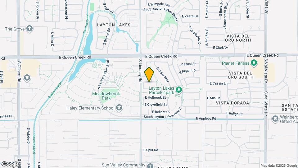 851 E Aberdeen Dr Map and Location Details