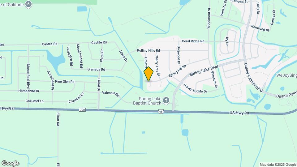 218 Mimosa Ct Map and Location Details