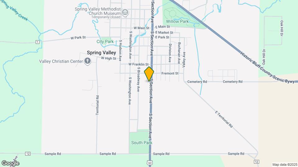 710 S Section Ave Map and Location Details