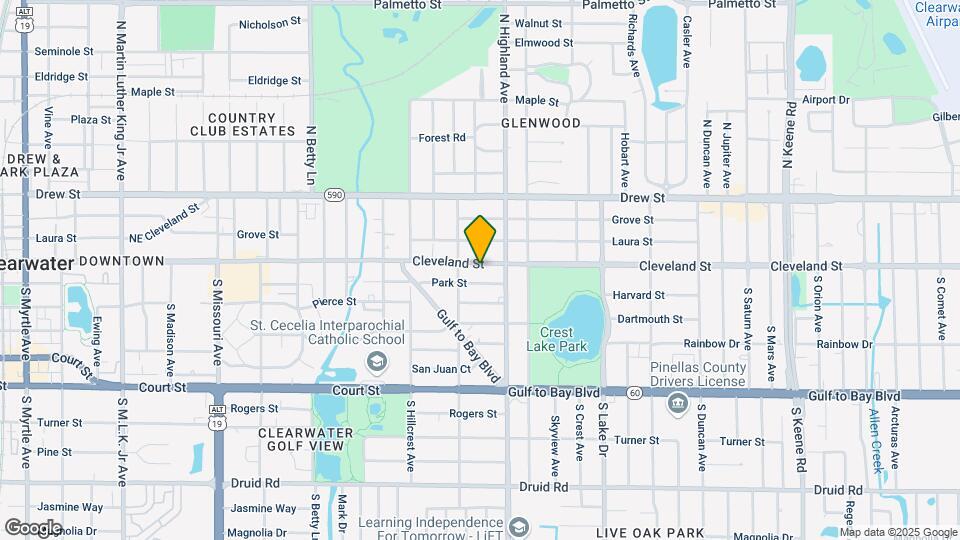 1473 Cleveland St Map and Location Details