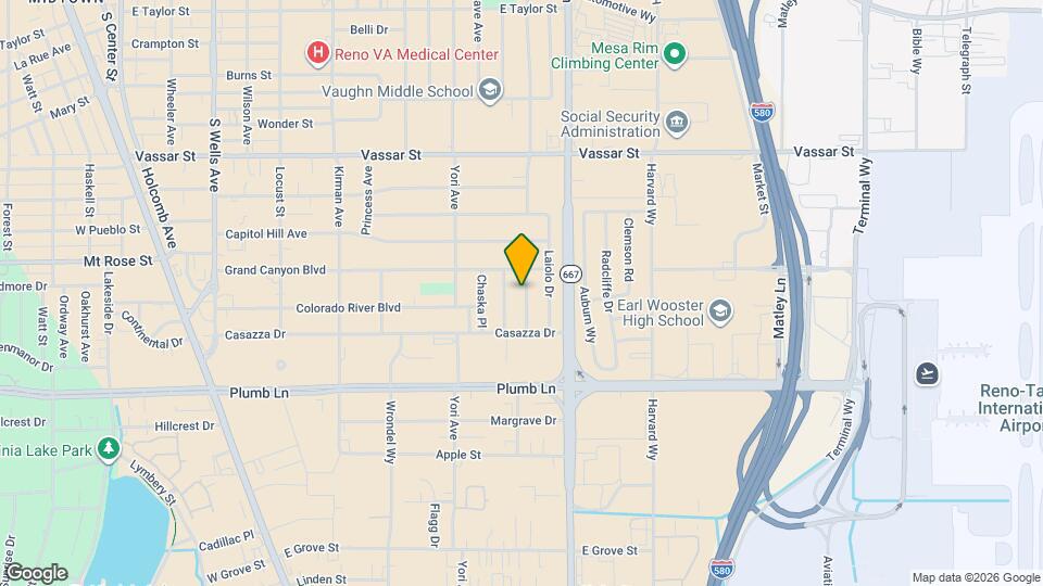 1675 Emerald Pl, Unit 1675 Emerald Pl Reno, NV 89502 Map and Location Details