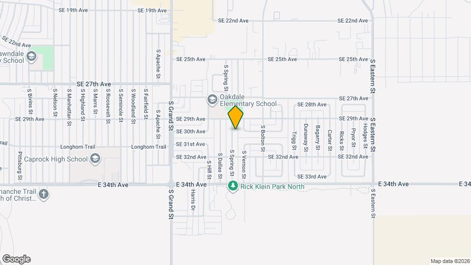 2911 S Spring St Map and Location Details