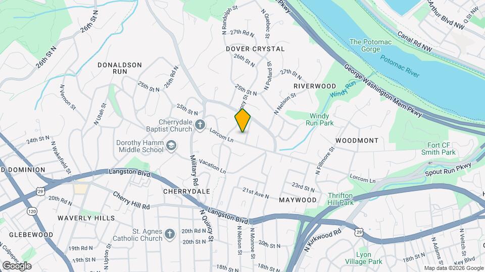 2354 N Oakland St Map and Location Details