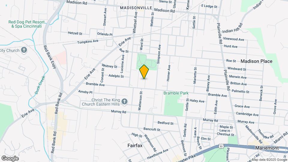 4323 Watterson St Map and Location Details