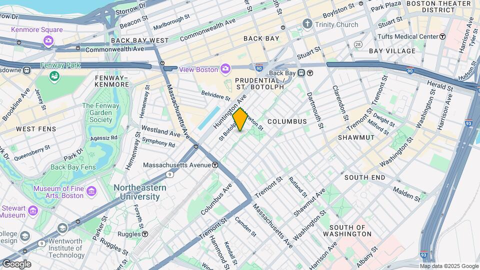 28 Cumberland St, Unit 204 Map and Location Details
