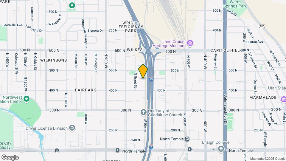 437 N 700 W Map and Location Details