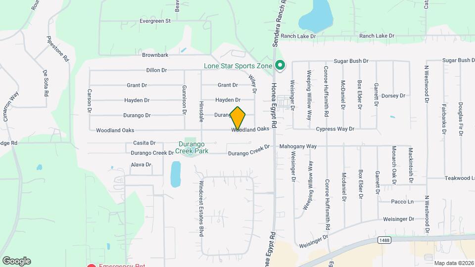 6535 Woodland Oaks Map and Location Details