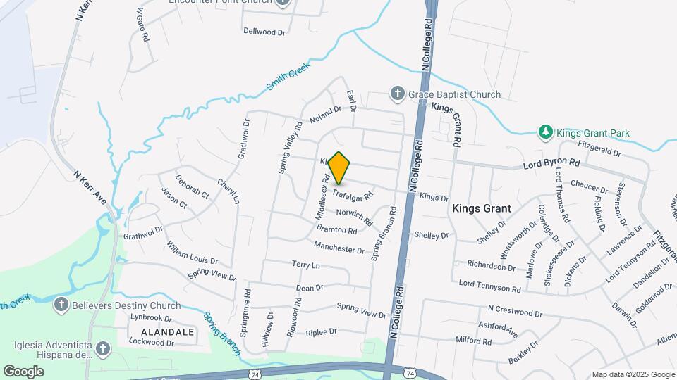 4609 Trafalgar Rd Map and Location Details