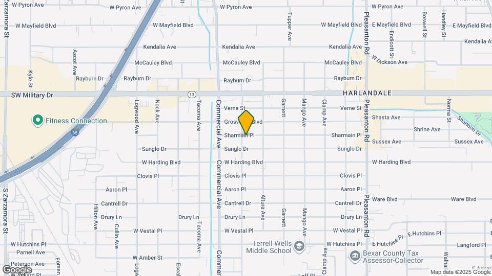 500 Burton Ave Map and Location Details