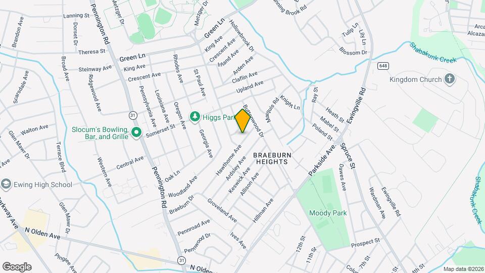 130 Hawthorne Ave Map and Location Details