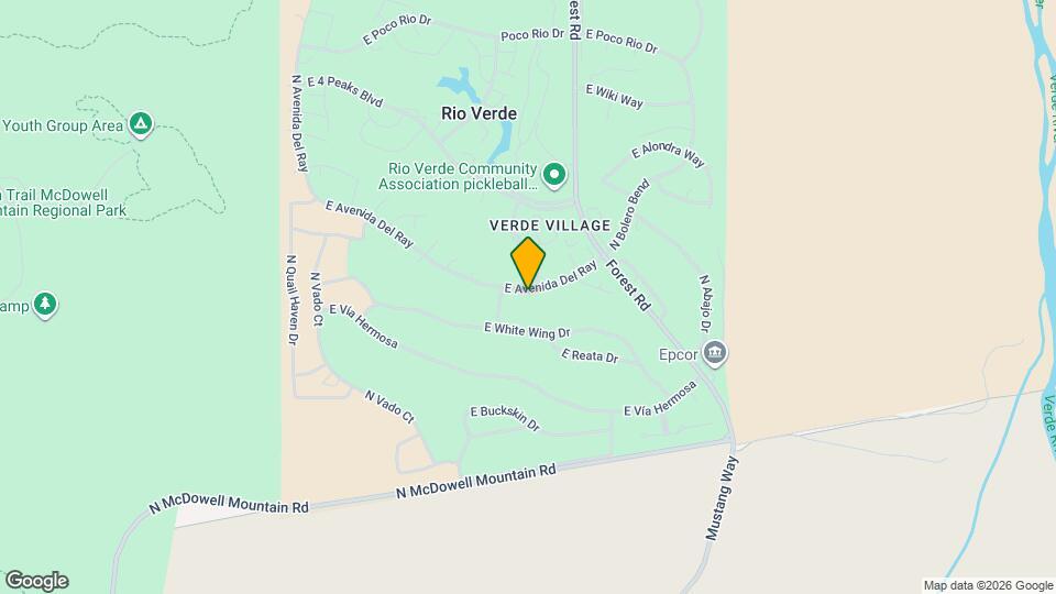 18727 E Avenida Del Ray Mapa y Detalles de la Ubicación