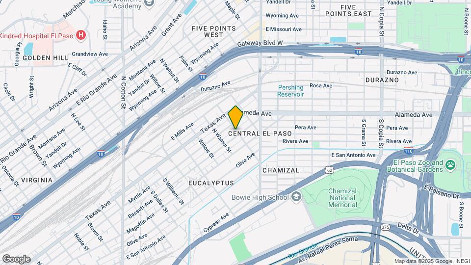 2229 Bassett Ave Map and Location Details